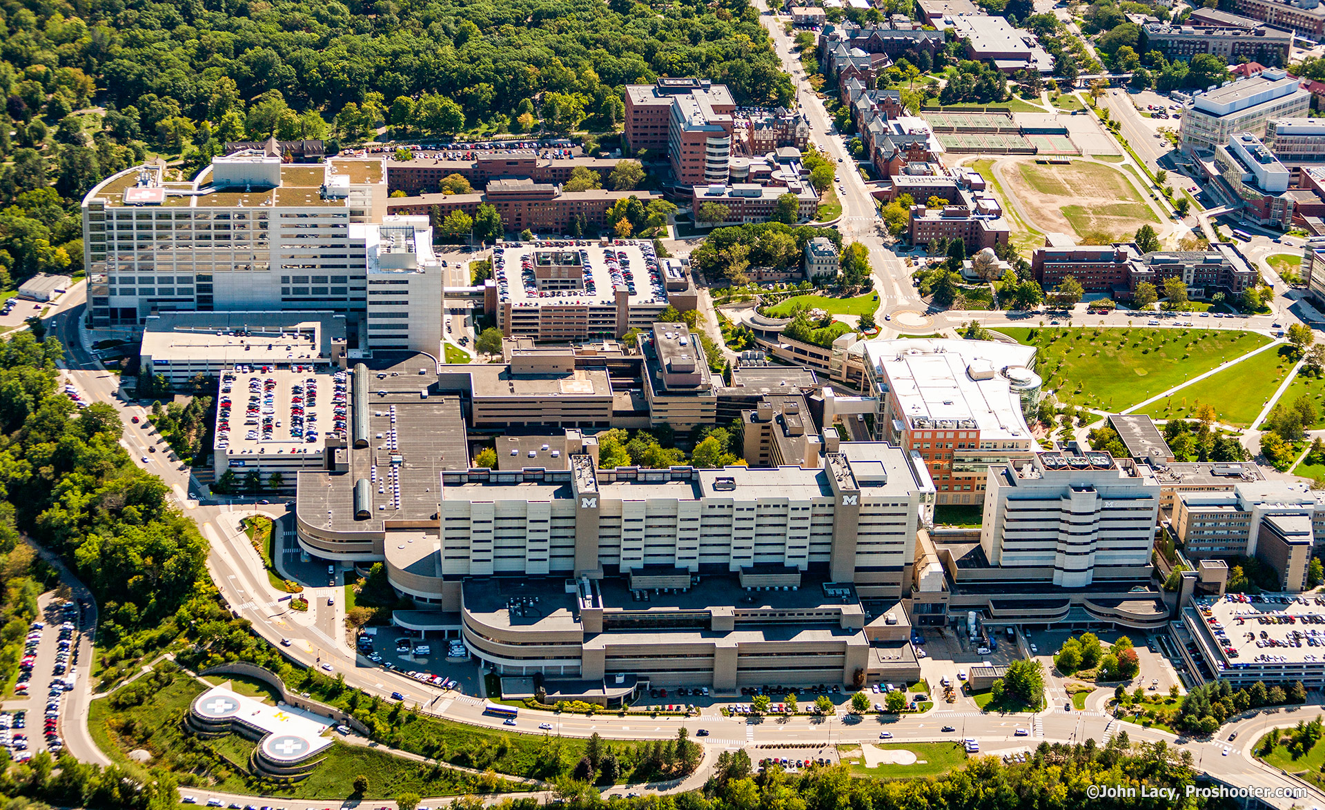University of Michigan Hospital by Proshooter