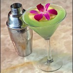 Appletini Drink on bar by Proshooter