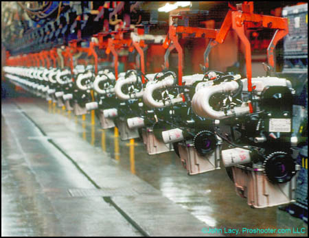 Engines at Assembly Plant by Proshooter